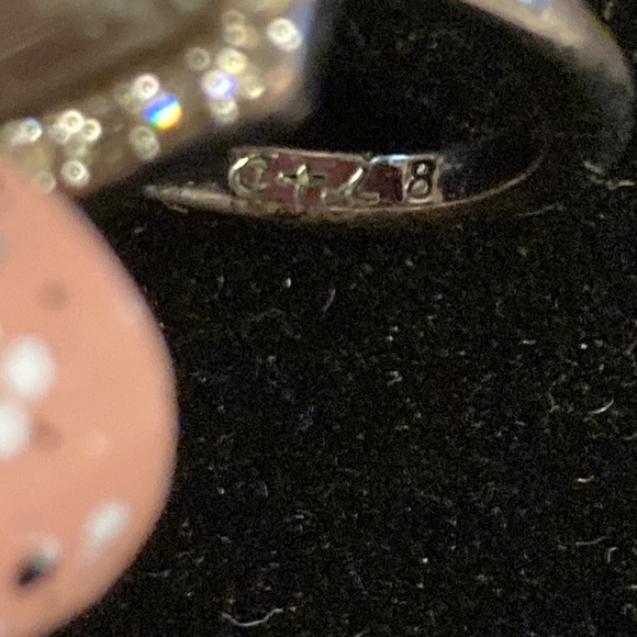 Chloe and Isabel mother of Pearl style fashion ring size 8 - Picture 7 of 10